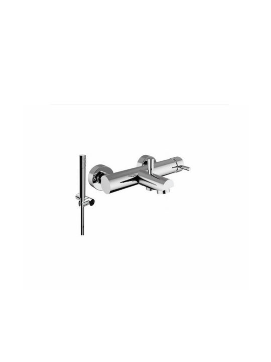 Teorema New Jabil Mixing Bathtub Shower Faucet Complete Set Silver