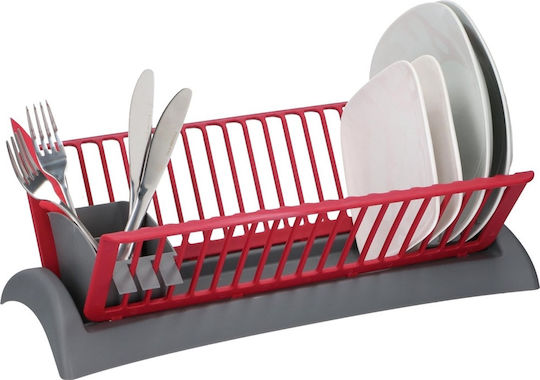 Alpina Appliances Στραγγιστήρι Νεροχύτη Πλαστικό Γκρι 46.5x26x14cm