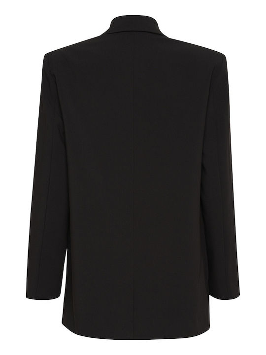 My Essential Wardrobe Γυναικείο Σακάκι Μαύρο