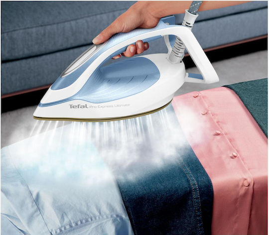 Tefal Pro Express Ultimate II Sistem De Călcat Cu Presiunea Aburului 7.6bar Și Rezervor De 1.2lt
