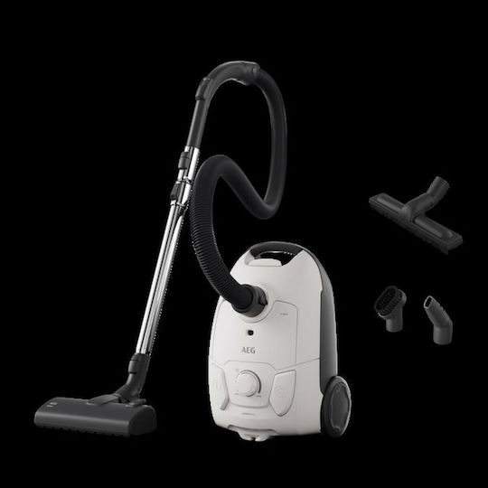 AEG Clean 5000 Aspirator 750W cu sac 3lt Albă