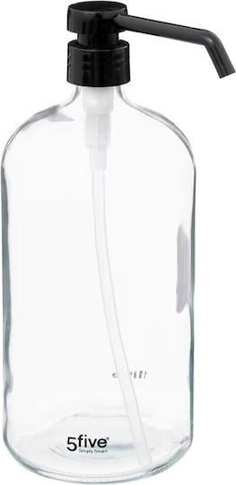 5Five Δοχείο Κρεμοσάπουνου Dispenser Sticlă 1000ml 5Five Δοχείο Κρεμοσάπουνου Dispenser Sticlă 1000ml