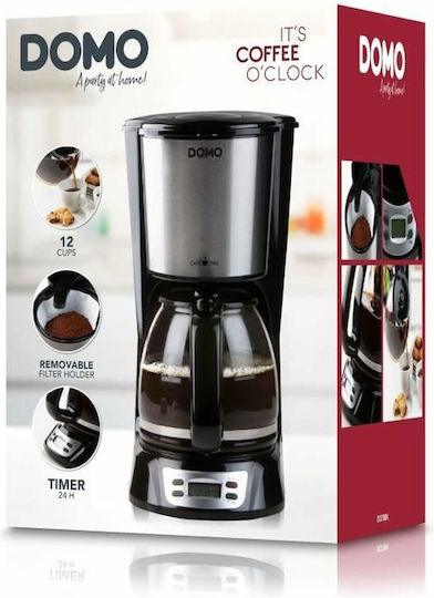 Domo Καφετιέρα Φίλτρου 1000W