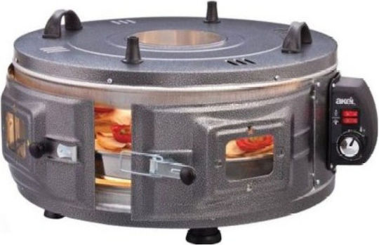 Akel AF-120 Ηλεκτρικό Φουρνάκι 33lt Χωρίς Εστίες Κόκκινο
