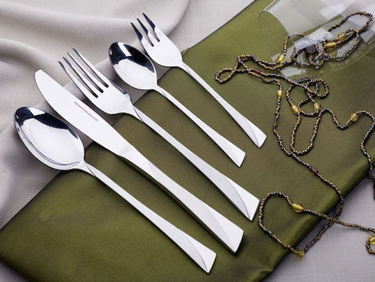 KING Hoff Inox Serving Utensil Set Silver