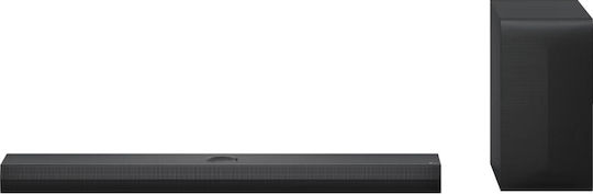 LG Soundbar 3.1 Bluetooth και HDMI 400W με Ασύρματο Subwoofer και Τηλεχειριστήριο Μαύρο S70TY