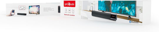 Gembird SPK-BT-BAR400-01 Bluetooth Speaker 10W with Radio and Battery Life up to 4 hours Black