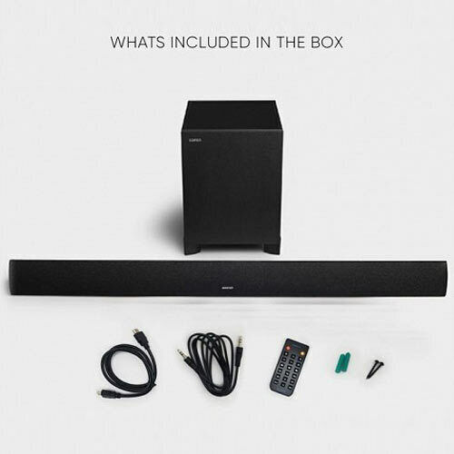 Sonic Gear BT5500 Soundbar 2.1 Bluetooth και HDMI 40W με Ασύρματο Subwoofer και Τηλεχειριστήριο Μαύρο