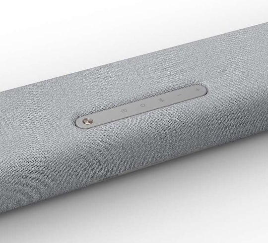 Yamaha TRUE X BAR SR-X40A Soundbar 2.1.2 Bluetooth, HDMI και Wi-Fi 180W με Τηλεχειριστήριο Light Gray