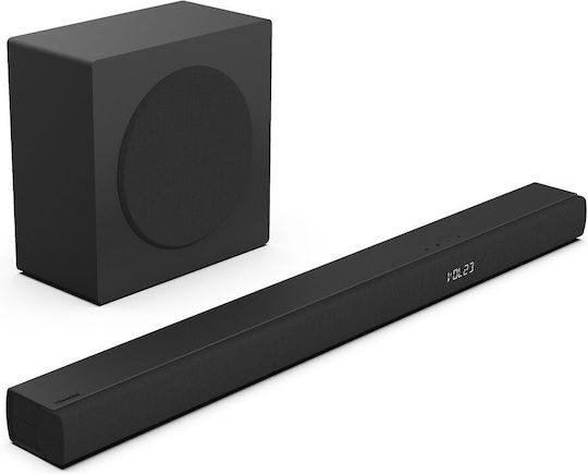Hisense Soundbar 3.1 Bluetooth και HDMI 480W με Τηλεχειριστήριο Μαύρο HS3100