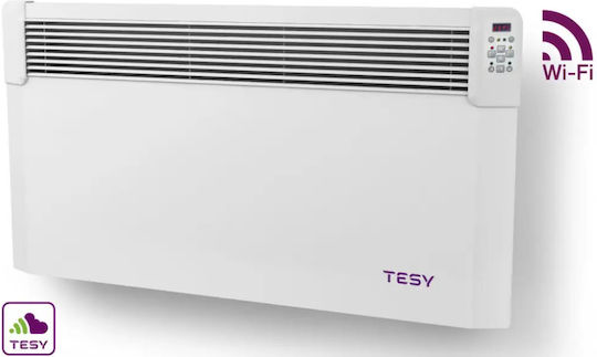 Tesy TESYIC CN 04 200 EIS CLOUD W Θερμοπομπός Τοίχου 2000W με Ηλεκτρονικό Θερμοστάτη και WiFi Λευκό