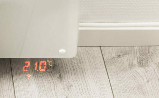 Beha PB 8 Konvektorheizung Wand 800W mit elektronischem Thermostat 68x40cm Weiß