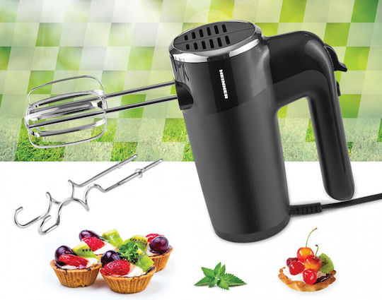 Heinner Миксер Ръчен 300W Черен