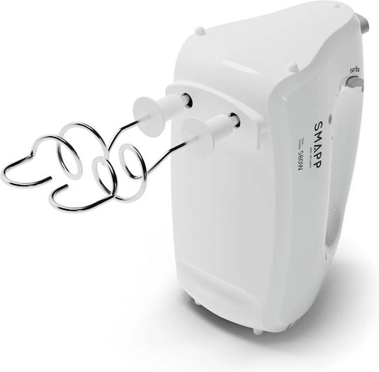 Smapp Μίξερ Χειρός 580W Λευκό