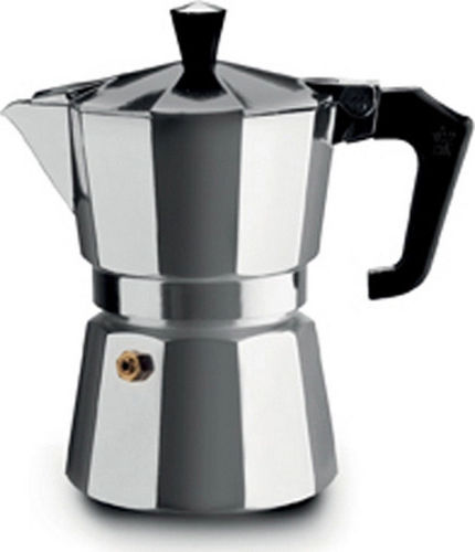 Pezzetti Italexpress Stovetop Espresso Pot for 9Cups Silver