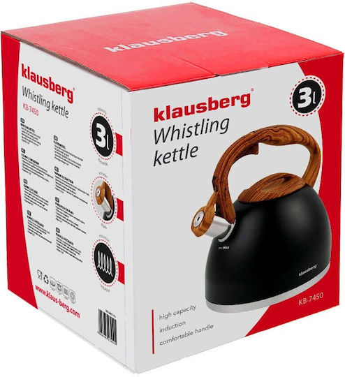 Klausberg Τσαγιέρα Ανοξείδωτη 3000ml