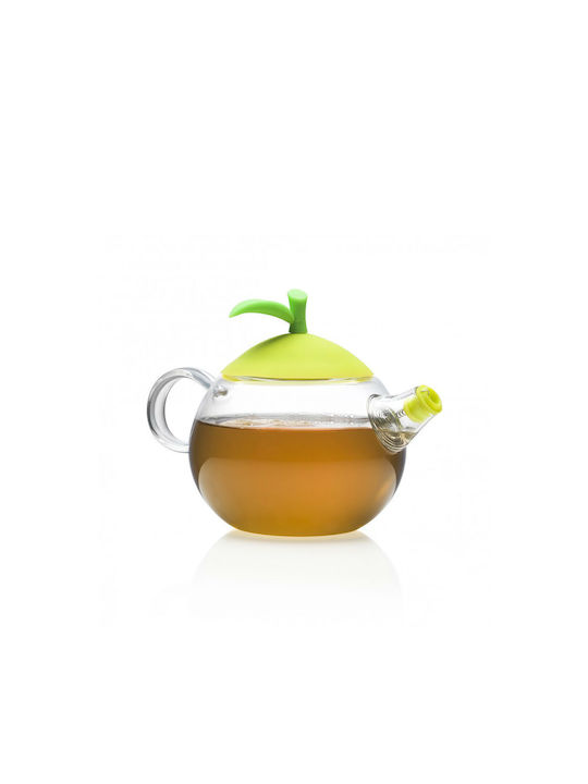Brandani Leaf Τσαγιέρα Γυάλινη Διάφανη 450ml