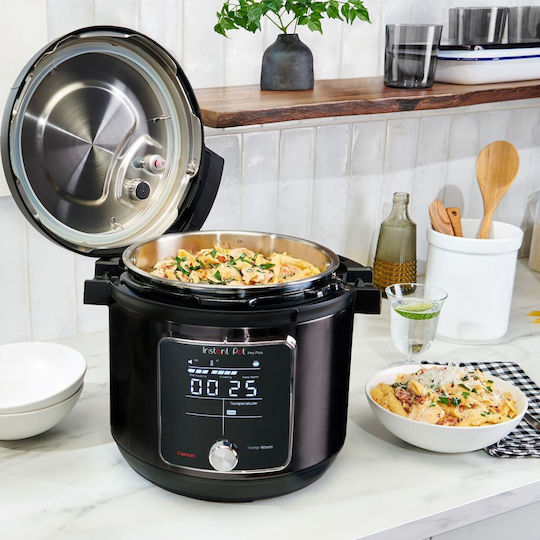 Instant Pot Pro Plus 6 Мултикукър 1200W с Капацитет 5.7лт Черен