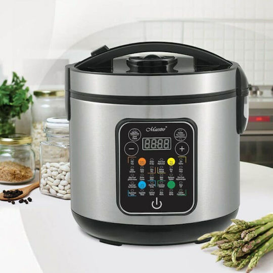 Maestro Multi-Function Cooker 5lt 900W Silver