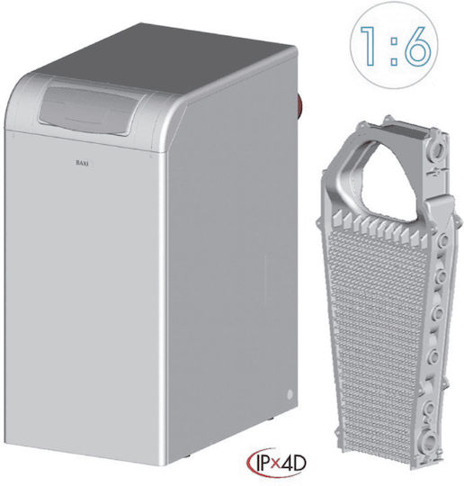 Baxi Power HT 1.280 Котел Кондензация Газови с горелка 223559ккал/ч