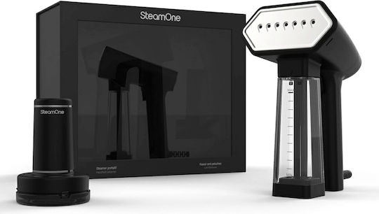 SteamOne Aparat de călcat cu abur pentru haine de Mână 1800W cu rezervor 140ml Negru