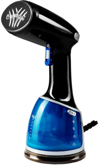 Hausberg HB-7900NG Aparat de călcat cu abur pentru haine de Mână 1500W cu rezervor 220ml Albastru