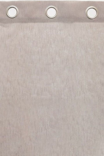 Viokarpet Seraina mit Grommets Beiges 140x285cm
