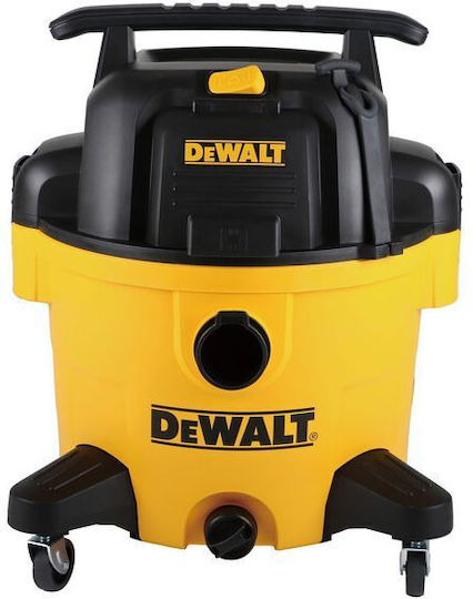 DEWALT Σκούπα Υγρών / Στερεών 1200W με Πλαστικό Κάδο 34lt