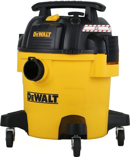 DEWALT Σκούπα Υγρών / Στερεών 1050W με Πλαστικό Κάδο 20lt