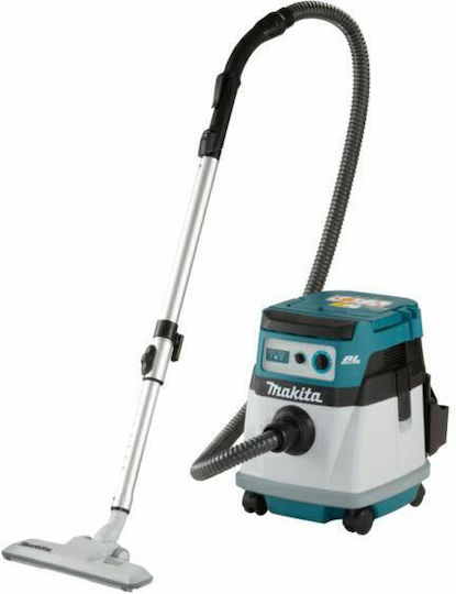 Makita Rechargeable Vacuum Wet / Dry with Plastic Bin 15lt