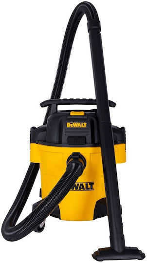 DEWALT Σκούπα Υγρών / Στερεών 1050W με Πλαστικό Κάδο 20lt