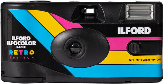 Ilford Ilfocolor Rapid Фотоапарат Еднократна употреба Ретро