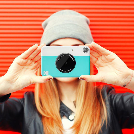 Kodak Printomatic Instant Φωτογραφική Μηχανή Blue