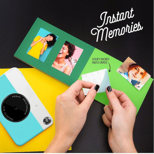 Kodak Printomatic Instant Φωτογραφική Μηχανή Blue