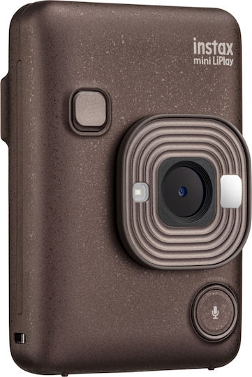 Fujifilm Instax Mini LiPlay Instant Φωτογραφική Μηχανή Brown
