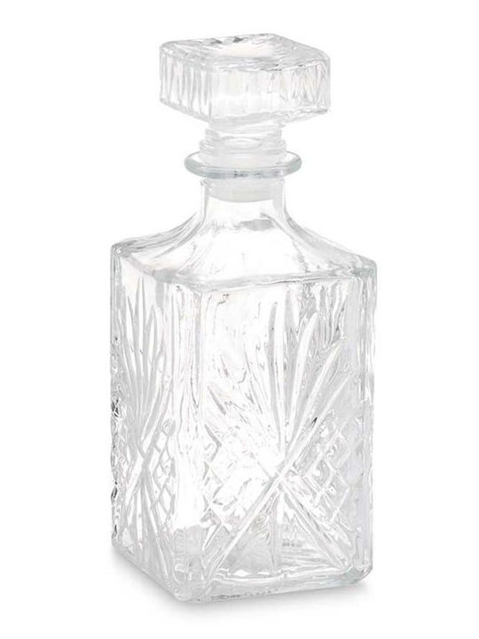 Arte Regal Glas Karaffe zum Servieren Likör mit Verschluss Transparent 900ml 1Stück