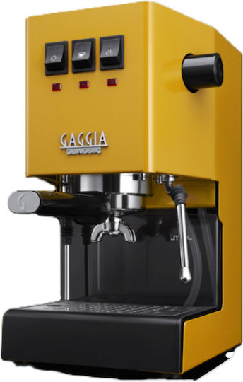 Gaggia Classic Evo Automatic Espresso Machine 1300W Pressure 15bar 2023 Yellow