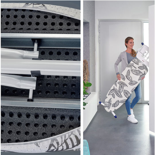 Leifheit AirBoard Express M για Σύστημα Μπόιλερ Σπαστή Κόκκινο 120x38cm
