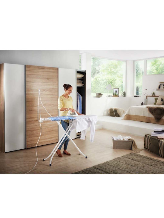Leifheit Airboard Compact M Ironing Board for Steam Iron Foldable 120x38x98cm
