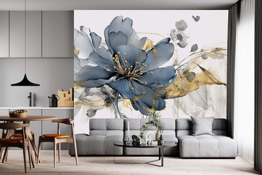 Ταπετσαρία Τοίχου Μπλε 220x148cm