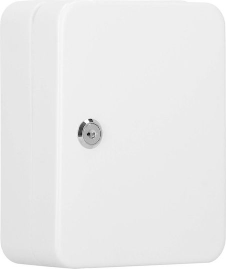 Agățătoare Chei De Perete Metalică 20 Compartimente Cu Încuietoare 25x20x7.5cm