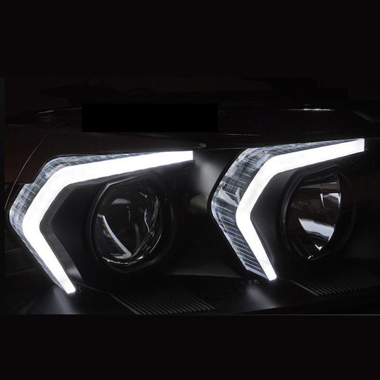 Carner Front Lights Angel Eyes Led for BMW E90 / E91 / Series 3 05-08 2pcs