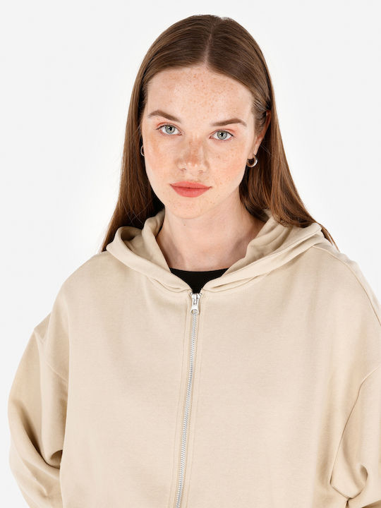 Hanorac pentru Femei Cu glugă Beige