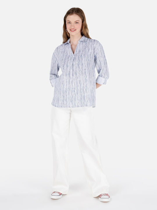 Women's Long Sleeve Shirt White