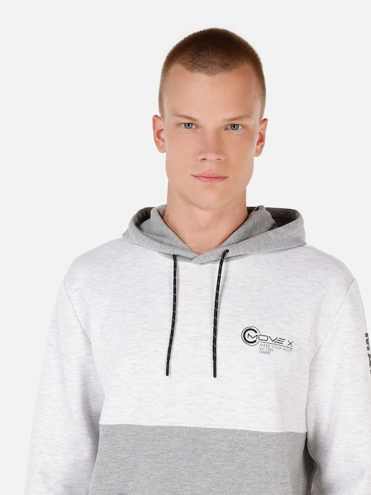 Φούτερ με Κουκούλα Gray