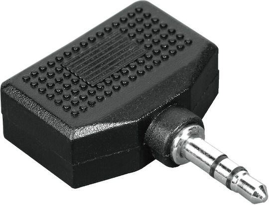 Vivanco Convertor 3.5mm masculin în 3.5mm 2x femelă 1buc 46514