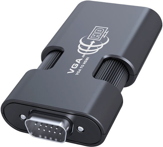 PremiumCord Converter HDMI / VGA / 3.5mm male to HDMI / VGA / 3.5mm female 1pcs KHCON-23