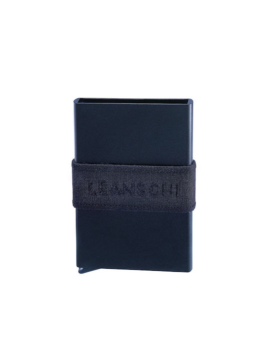 LEANSCHI TECH-WALLET V2 | credit-cards holder ALL BLACK aluminium