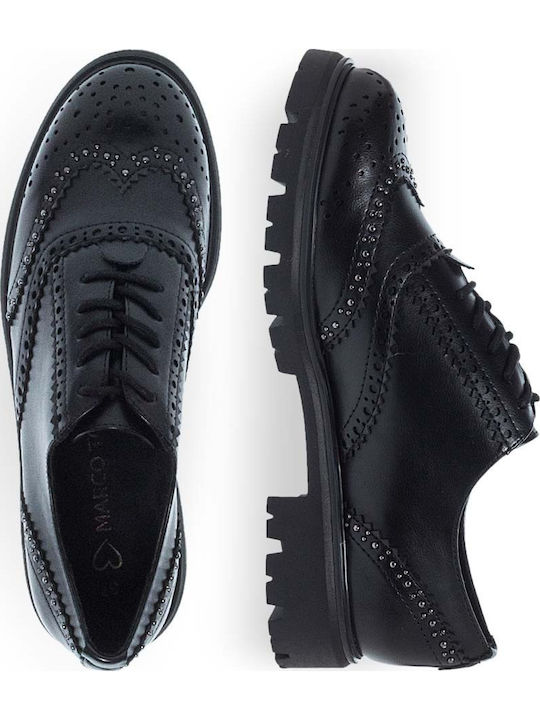 Damen Oxfords in Schwarz Farbe