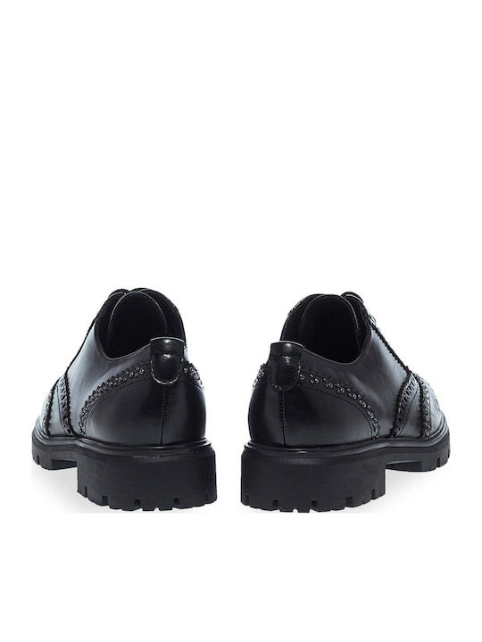 Damen Oxfords in Schwarz Farbe
